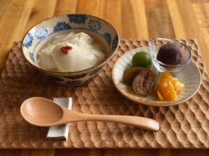 豆花 河村屋の甘味添え